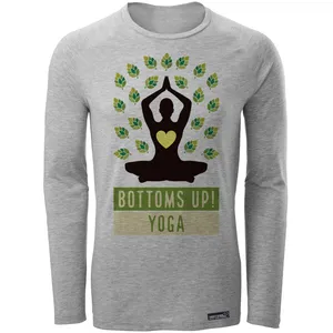 تی شرت آستین بلند مردانه 27 مدل Community Yoga کد MH1535