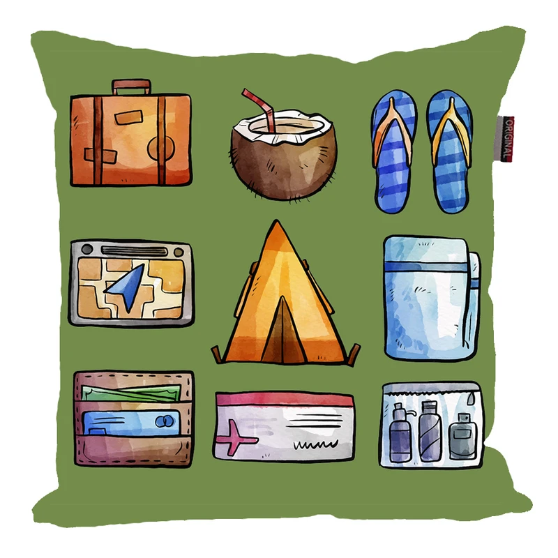 کوسن مدل کمپینگ و مسافرت Camping کد KO495