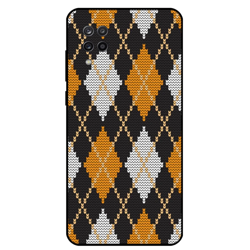 کاور مگافون طرح بافت مدل 8104 مناسب برای گوشی موبایل سامسونگ Galaxy M12 / F12       