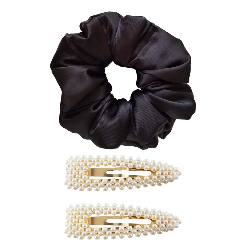 ست کش و گیره مو زنانه مدل dpwm مجموعه 3 عددی