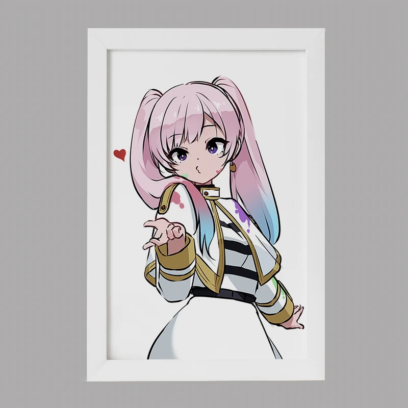 تابلو خندالو مدل انیمه فریرن (Frieren) کد 33832