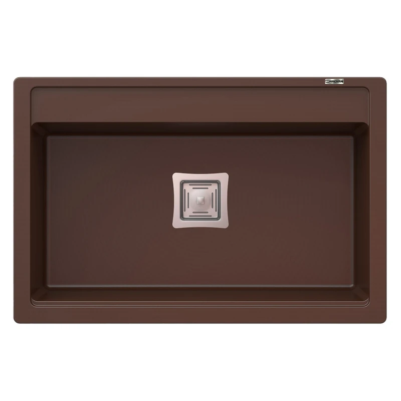 سینک ظرفشویی گرانیت توکار یک لگنه مکوان مدل نوترا 02