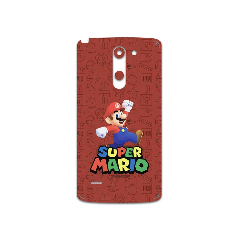 برچسب پوششی ماهوت مدل Super-Mario-Game مناسب برای گوشی موبایل ال جی G3 Stylus