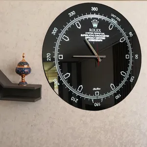 ساعت دیواری نوری تارادکور طرح آینه ای مدل 2023