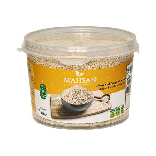 کنجد سفید پوست کنده مهسان - 300 گرم
