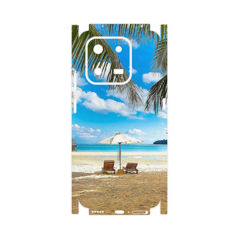 برچسب پوششی ماهوت مدل Beach-FullSkin مناسب برای گوشی موبایل آنر X7d 4G