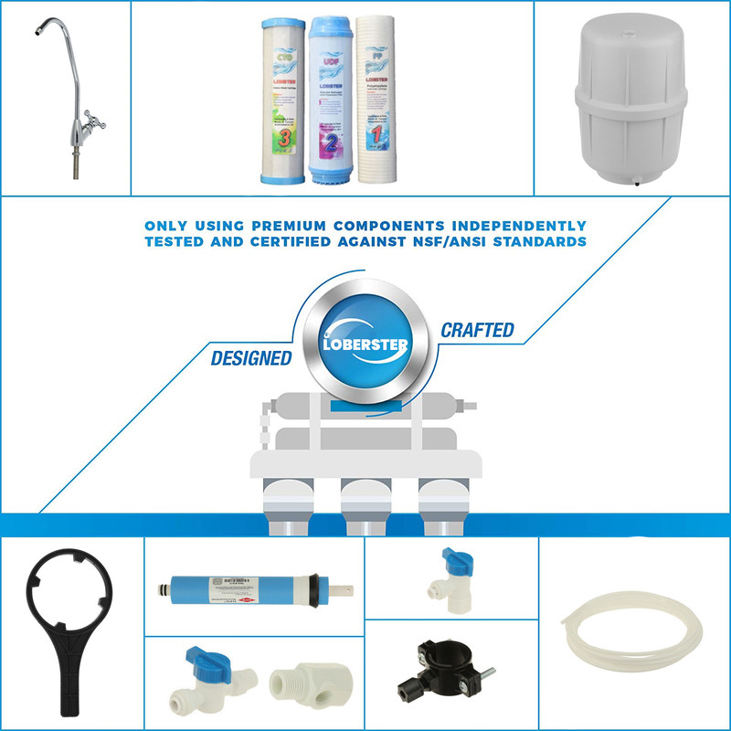 دستگاه تصفیه کننده آب لابستر مدل Mega Motor دستگاه تصفیه کننده آب لابستر مدل Mega Motor