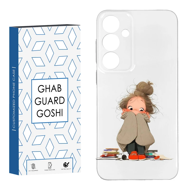 کاور قاب گارد گوشی طرح  فانتزی دختر ملوس  کد HARD-06   مناسب برای گوشی موبایل سامسونگ GALAXY S24 PLUS