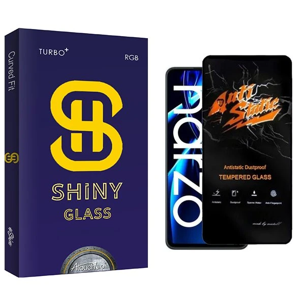 محافظ صفحه نمایش آتوچبو مدل Shiny Antistatic مناسب برای گوشی موبایل ریلمی Narzo N55