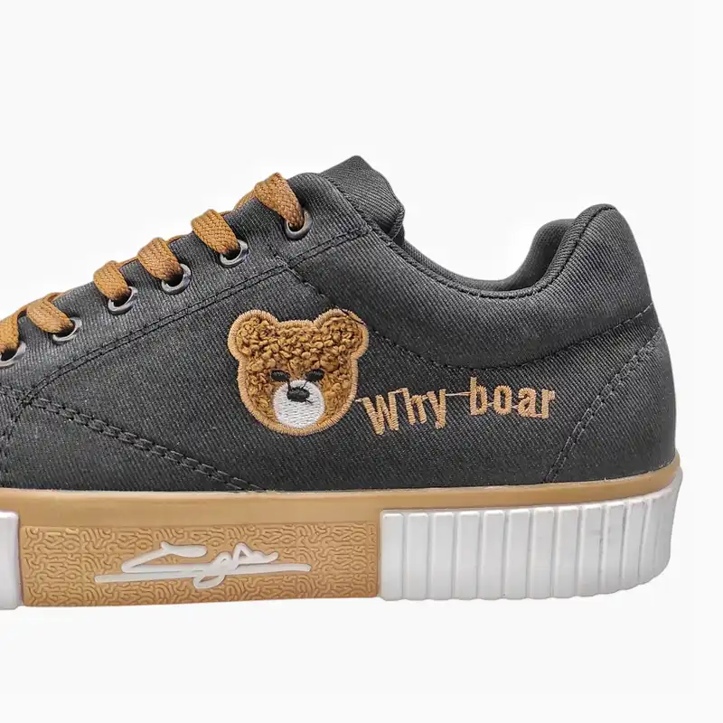 کفش دخترانه مدل خرسی رنگ مشکی