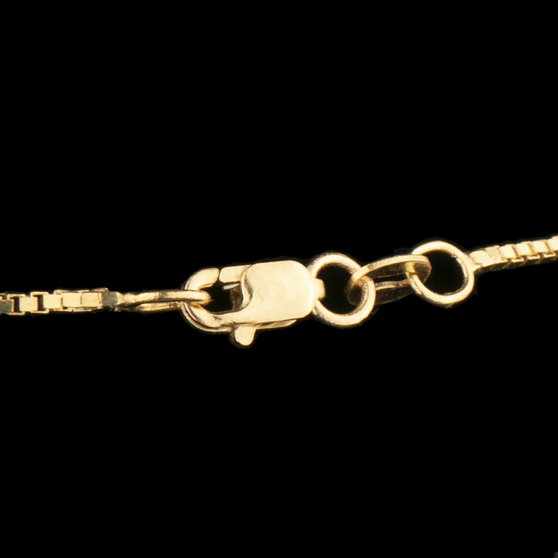 زنجیر طلا 18 عیار زنانه گلدم طرح ونیزی مدل PE-3070009