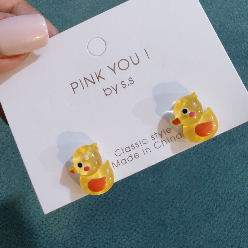 گوشواره دخترانه مدل جوجه