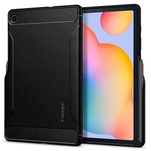 کاور اسپیگن مدل Rugged Armor Designed مناسب برای تبلت سامسونگ Galaxy Tab S6 Lite