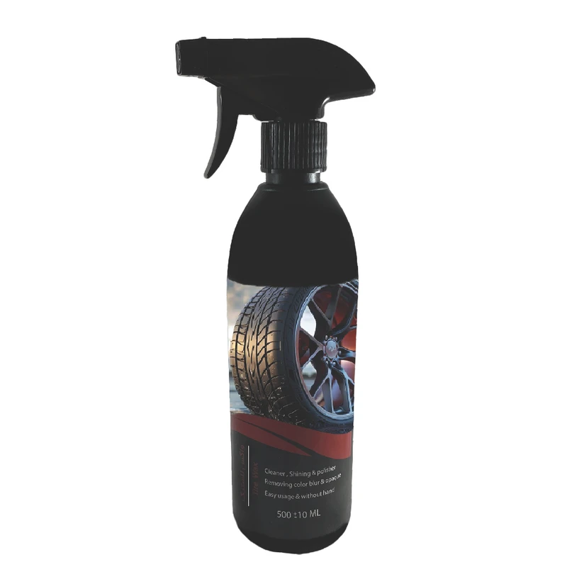 اسپری واکس لاستیک و براق کننده لاستیک کد 1 حجم 500 میلی لیتر
