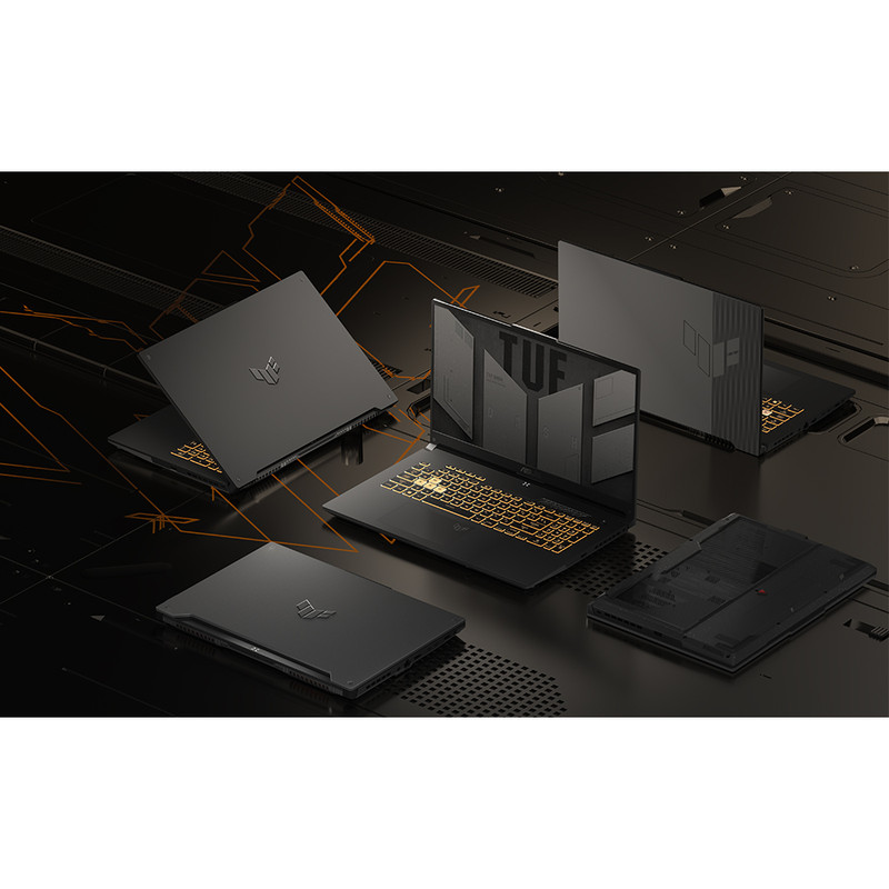 لپ تاپ 15.6 اینچی ایسوس مدل TUF Gaming F15 FX507ZC4-HN231-i7 12700H-16GB DDR4-512GB SSD-RTX3050-FHD