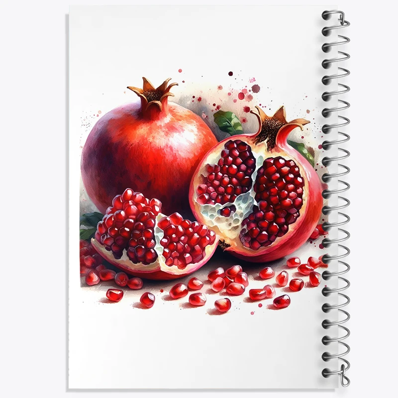 دفتر نقاشی 50 برگ خندالو طرح انار و یلدا کد F6197