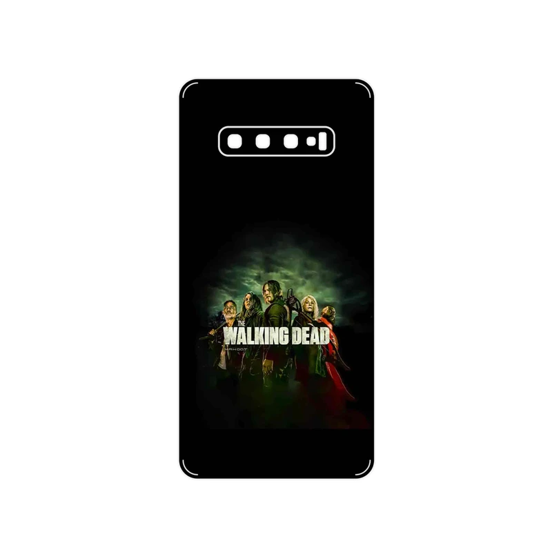 برچسب پوششی ماهوت مدل WALKING DEAD مناسب برای گوشی موبایل سامسونگ Galaxy S10 Plus