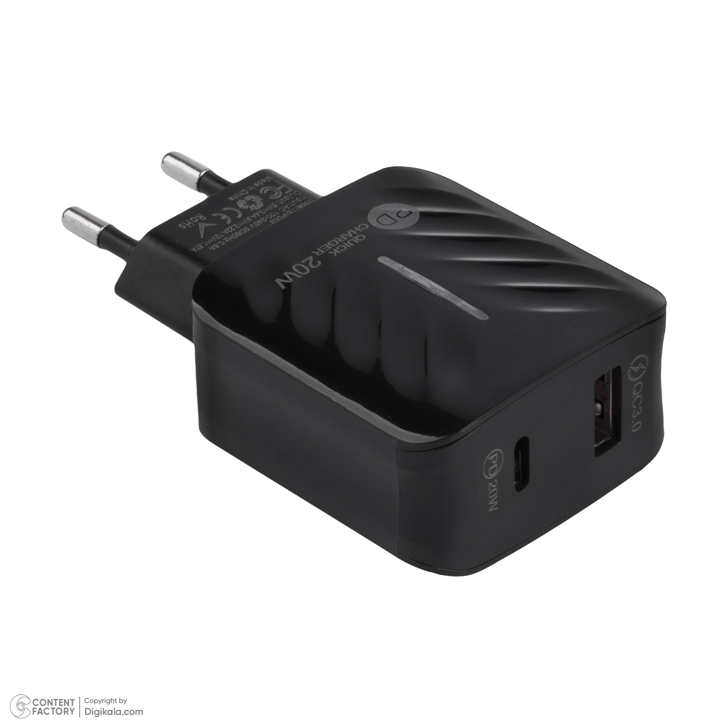 شارژر دیواری 20 وات بنیوس مدل TE-PD03