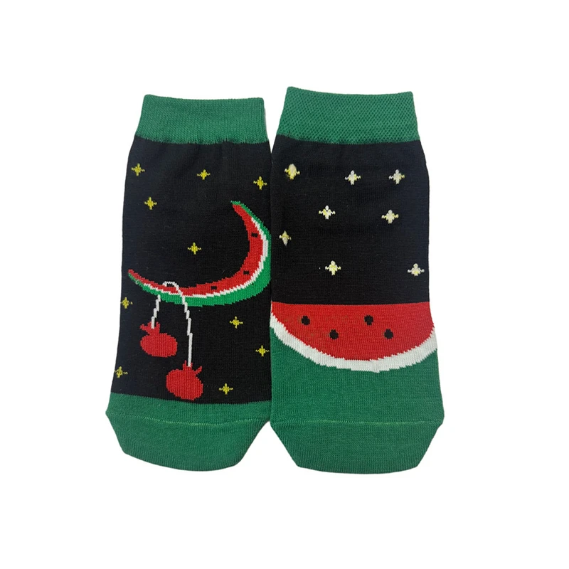 جوراب ساق کوتاه زنانه مدل شب یلدا تابه تا