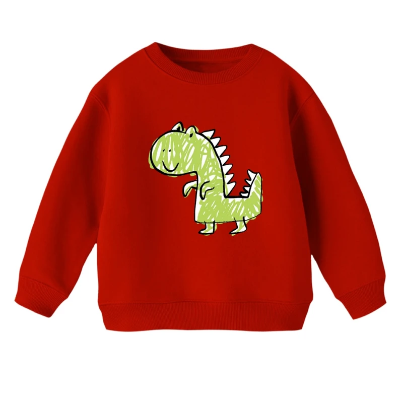 سویشرت بچگانه مدل نقاشی دایناسور 