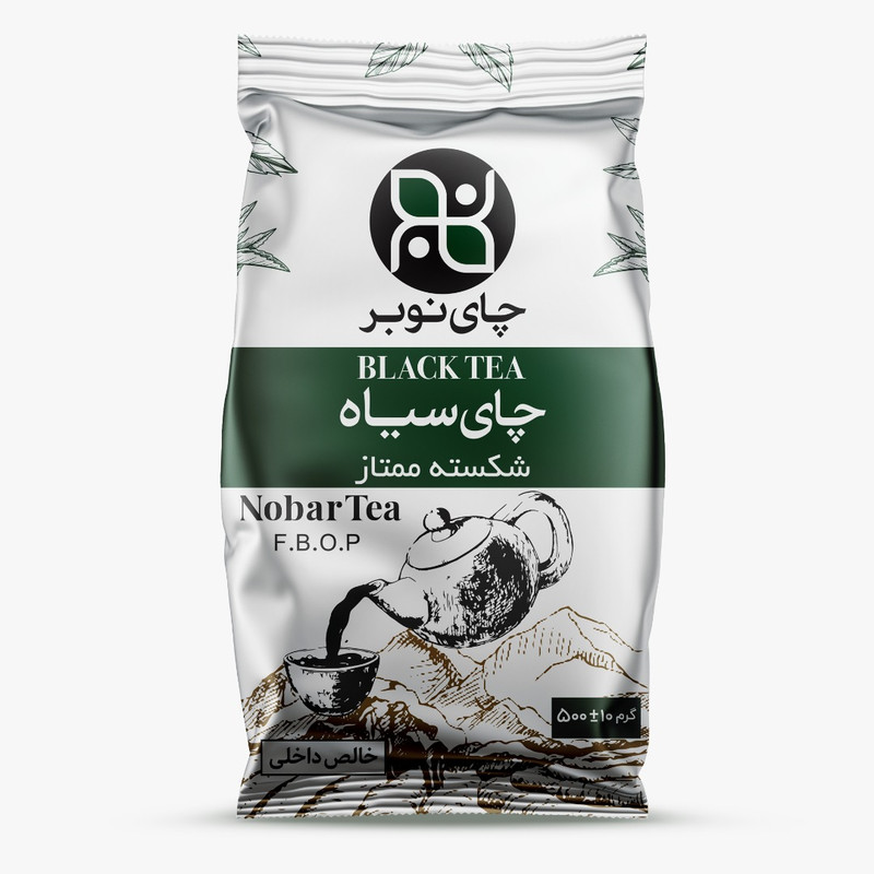 چای شکسته ممتاز سیاه نوبر - 500 گرم