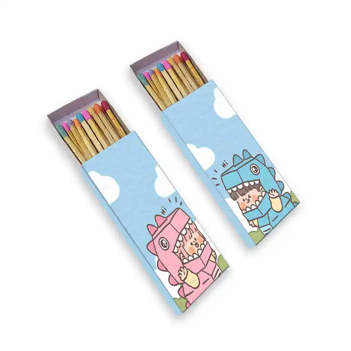 کبریت مدل فانتزی طرح دایناسوری مجموعه 2 عددی