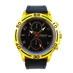 ساعت مچی عقربه‌ای مردانه مدل بند چرمی فیما FIMAS-2337