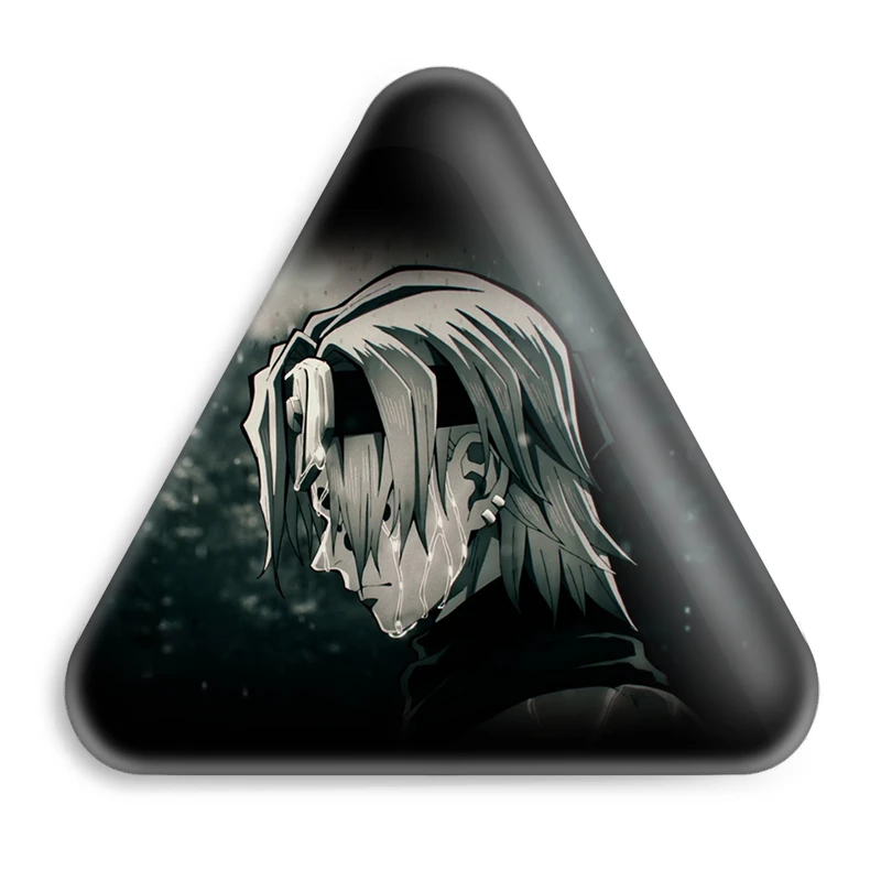 پیکسل خندالو طرح اوزوی تنگن انیمه شیطان کش مدل مثلثی کد 12805