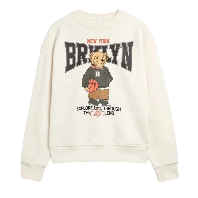 سویشرت دخترانه دفکتو مدل 3007