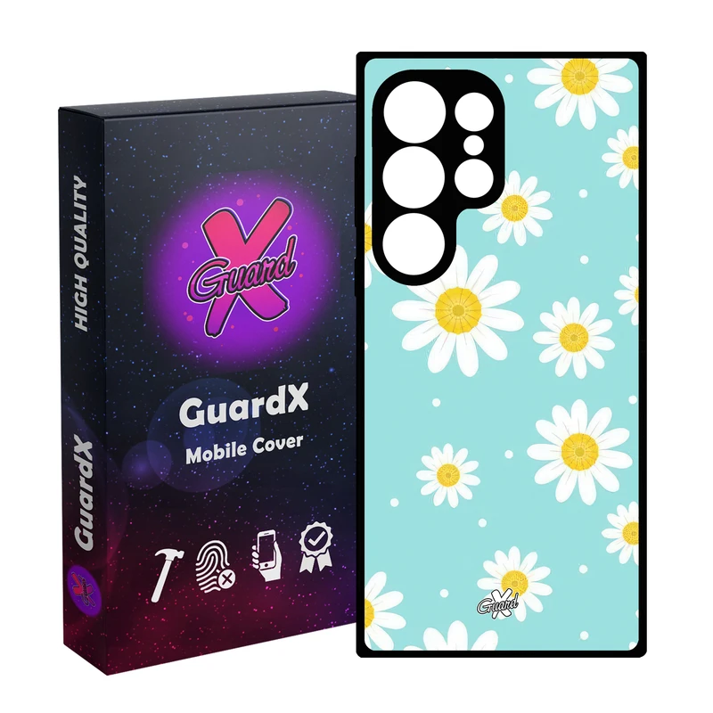 کاور گارد ایکس طرح گل مدل 10646 مناسب برای گوشی موبایل سامسونگ Galaxy S25 Ultra