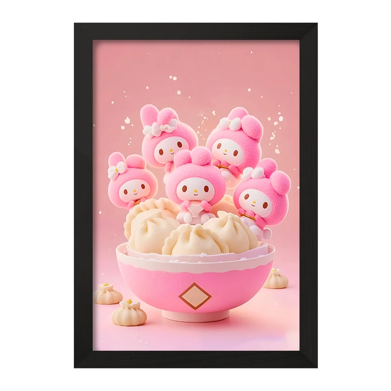 تابلو خندالو مدل کرومی (Kuromi) کد F10298