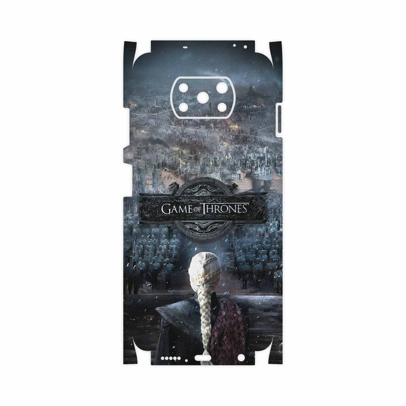 برچسب پوششی ماهوت مدل Game of Thrones-FullSkin مناسب برای گوشی موبایل شیائومی Poco X3 NFC