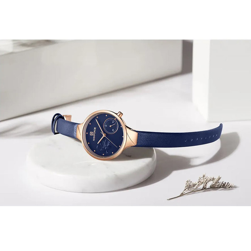 ساعت مچی عقربه ای زنانه نیوی فورس مدل NF5001-rgbebe