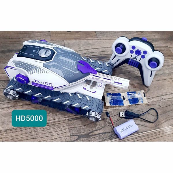 تانک بازی کنترلی مدل تیرپرتابی ژله ای کد HD5000 -  - 2
