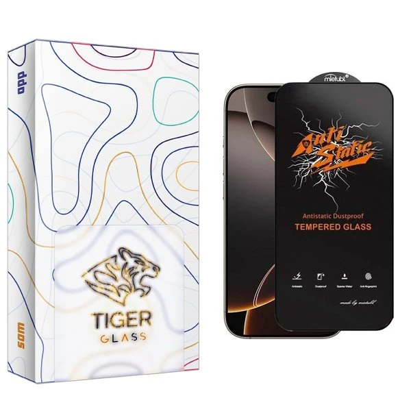 محافظ صفحه نمایش تایگر گلس مدل APL2newpkg Antistatic مناسب برای گوشی موبایل اپل iPhone 16 Pro
