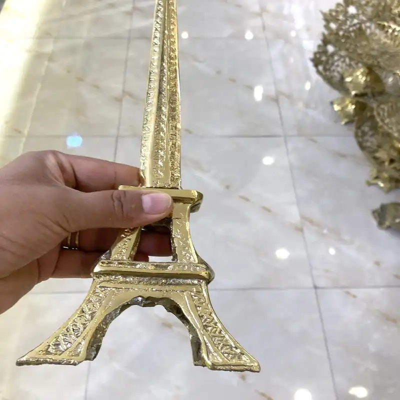 دکوری برنجی مدل برج ایفل کد 550g829