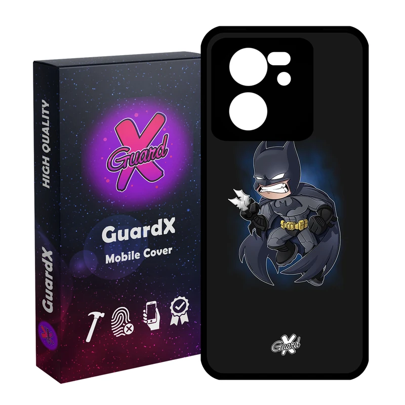 کاور گارد ایکس طرح Batman مدل Glass10049 مناسب برای گوشی موبایل شیائومی 13T/13T Pro/Redmi K60 Ultra