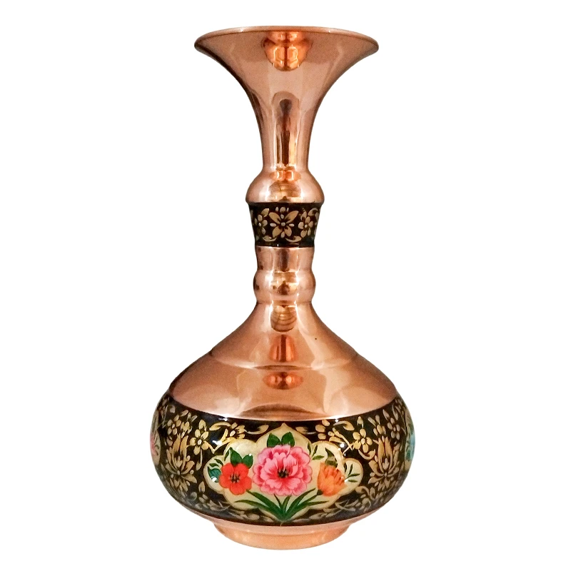 گلدان مسی مدل تشعیر کد 4006