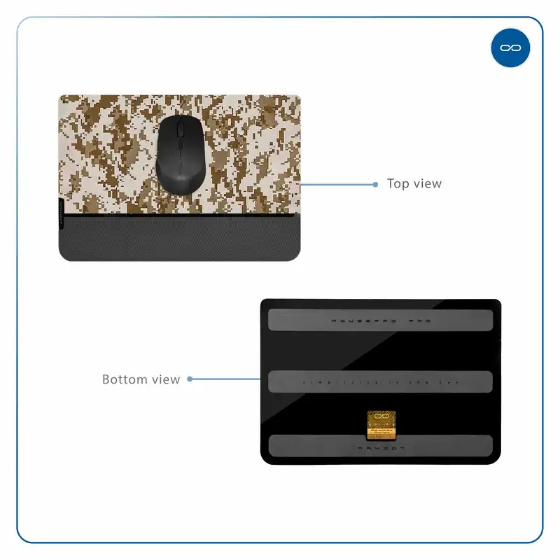 ماوس پد ماهوت مدل PRO- Army-Desert-Pixel