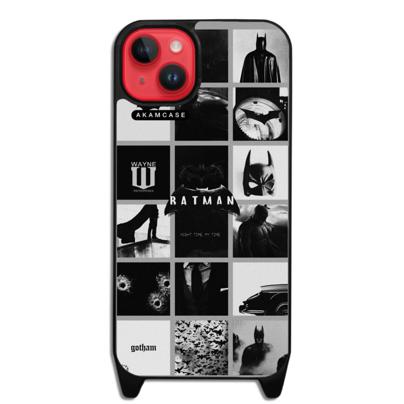 کاور آکام مدل AMC-WLA14PLUS-BATMAN10 مناسب برای گوشی موبایل اپل iPhone 14 Plus