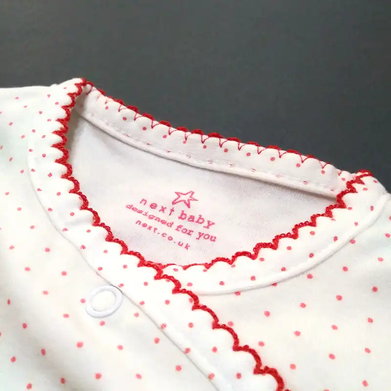 سرهمی نوزادی دخترانه نکست مدل Little Bugs کد M637