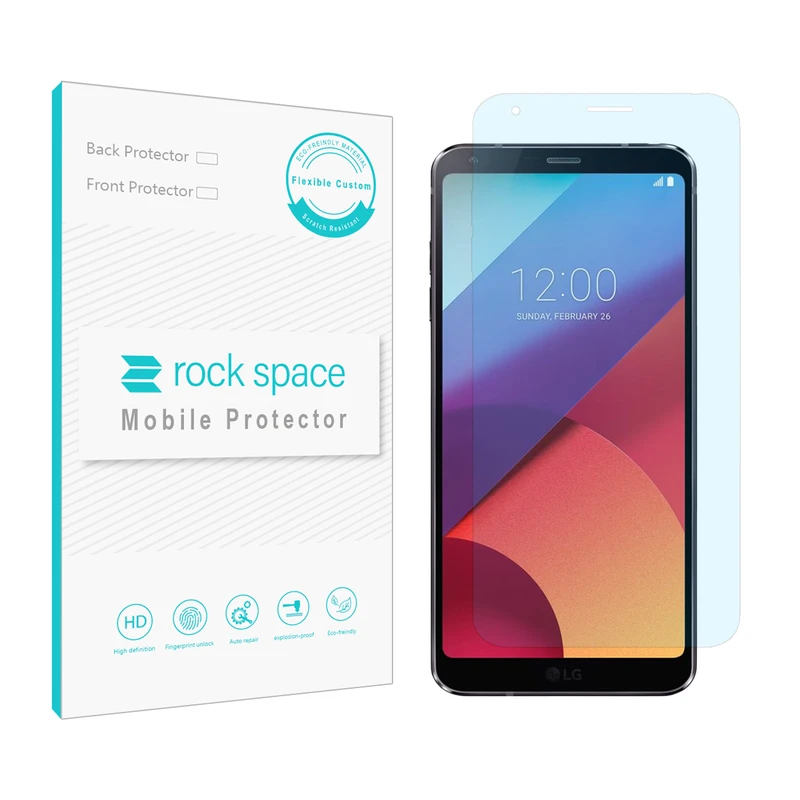 محافظ صفحه نمایش آنتی بلو راک اسپیس کد BLU مناسب برای گوشی موبایل ال جی G6 Plus