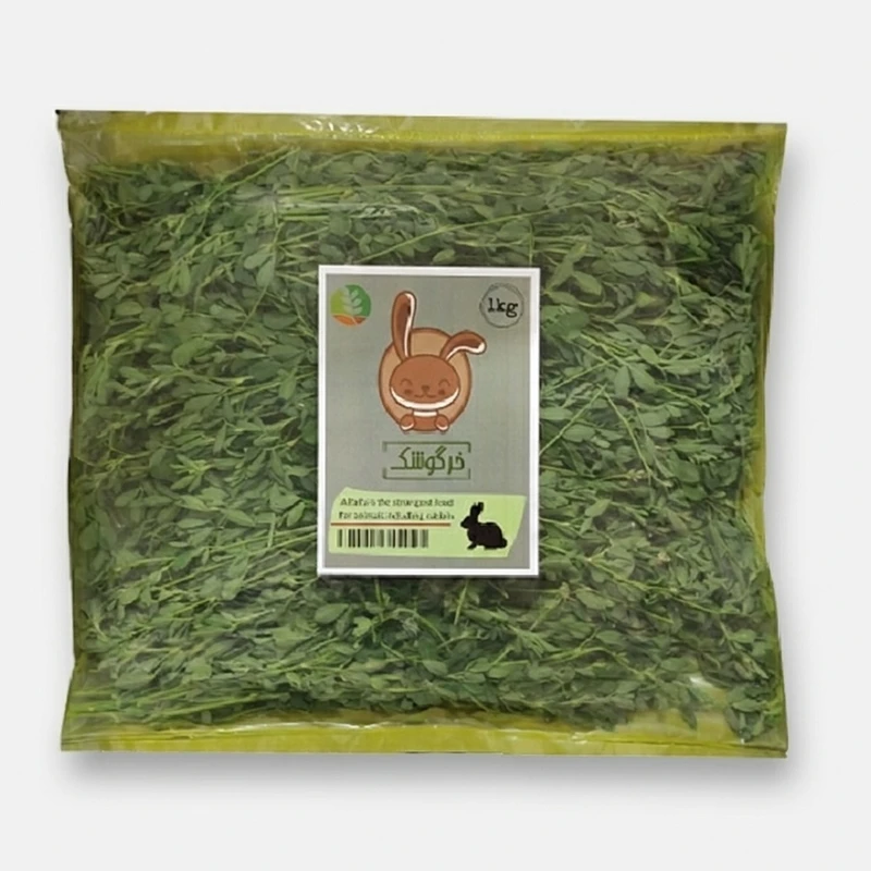 یونجه خشک خرگوش و خوکچه خرگوشک مدل A001 وزن 1000 گرم