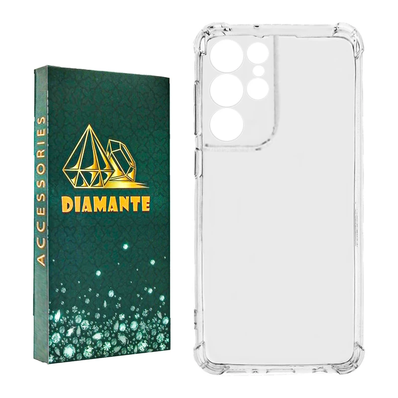 کاور دیامانته مدل Bianco Gn مناسب برای گوشی موبایل سامسونگ Galaxy S21 Ultra