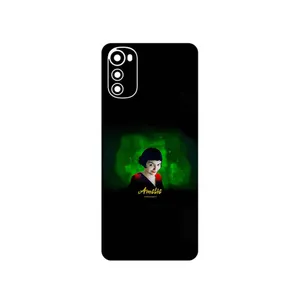 MAHOOT Le Fabuleux Destin dAmelie Poulain Cover Sticker for Motorola Moto E32s
