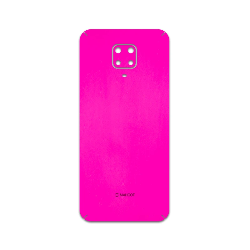 برچسب پوششی ماهوت مدل Phosphorus-Pink مناسب برای گوشی موبایل شیائومی Redmi Note 9 Pro