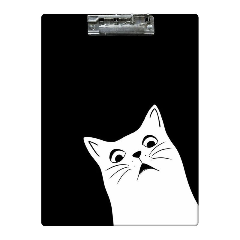 تخته شاسی طرح گربه متعجب کد 2598891 سایز A4