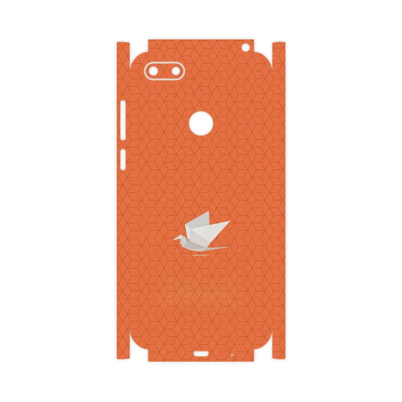 برچسب پوششی ماهوت مدل Minimalist origami bird-FullSkin مناسب برای گوشی موبایل موتورولا Moto E6 Play