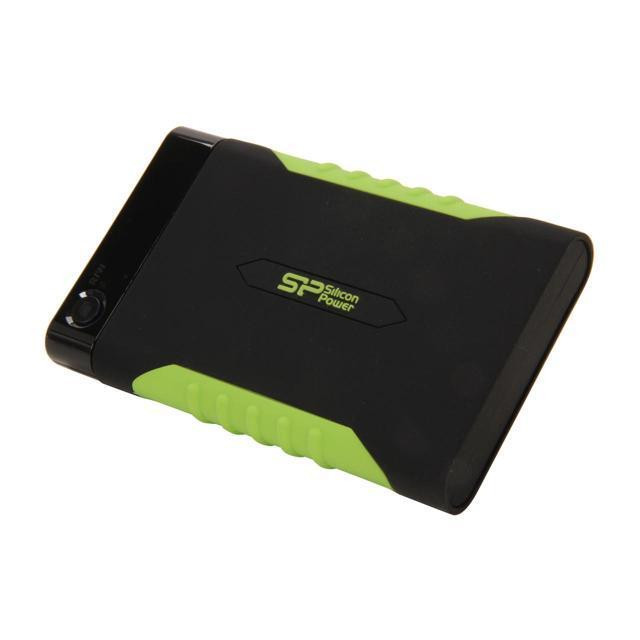 هارد اکسترنال سیلیکون پاور مدل Armor A15 ظرفیت یک ترابایت دارای رابط USB Type-A 3.2