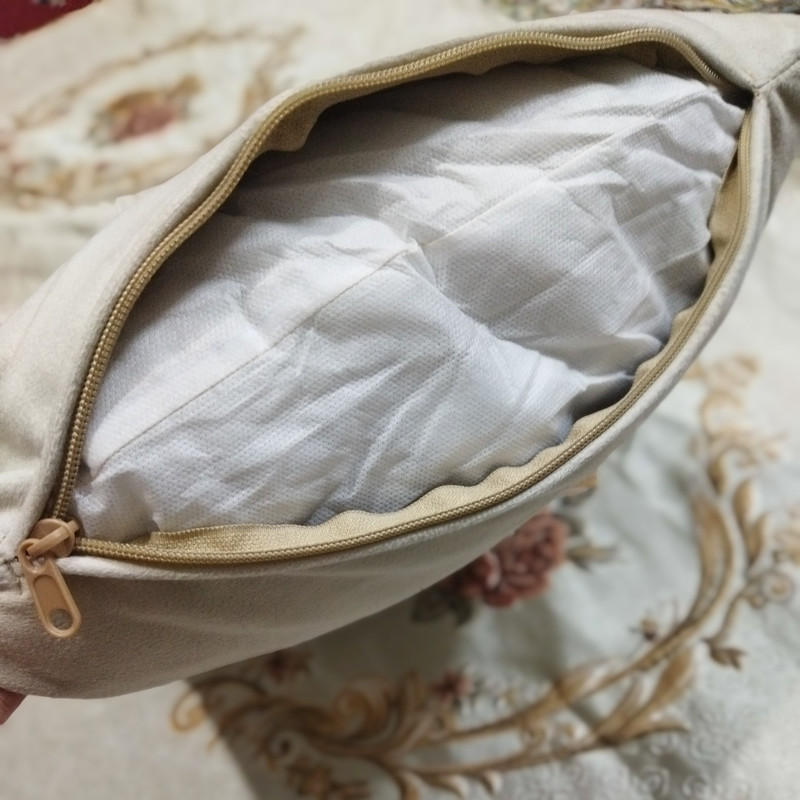 کوسن مربع مدل مخمل ساده کد 01 سایز 40*40 